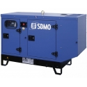 Дизельный генератор SDMO K 12M в кожухе