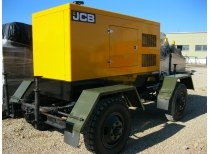 Дизельный генератор JCB G65QS на прицепе