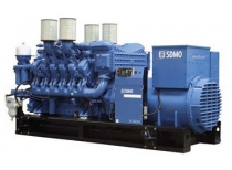 SDMO Стационарная электростанция X1650 (1200 кВт) 3 фазы