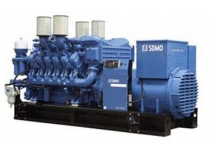SDMO Стационарная электростанция X1400C (	 1018,2 кВт) 3 фазы