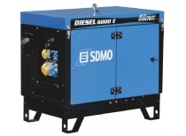 Дизельный генератор SDMO DIESEL 6000 E AVR SILENCE