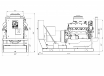 Дизельный генератор ПСМ АД-100 (ЯМЗ-238М2)