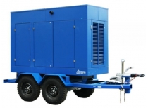 Дизельный генератор ТСС АД-150С-Т400-2РПМ11 на шасси с АВР