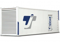 Дизельный генератор Teksan TJ880PE5A в кожухе