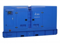Дизельный генератор ТСС АД-260С-Т400-1РКМ5 в шумозащитном кожухе (260 кВт) 3 фазы