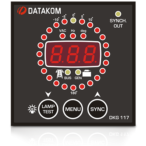 DKG-117 72*72 Синхроскоп и реле включения синхронизации Datakom