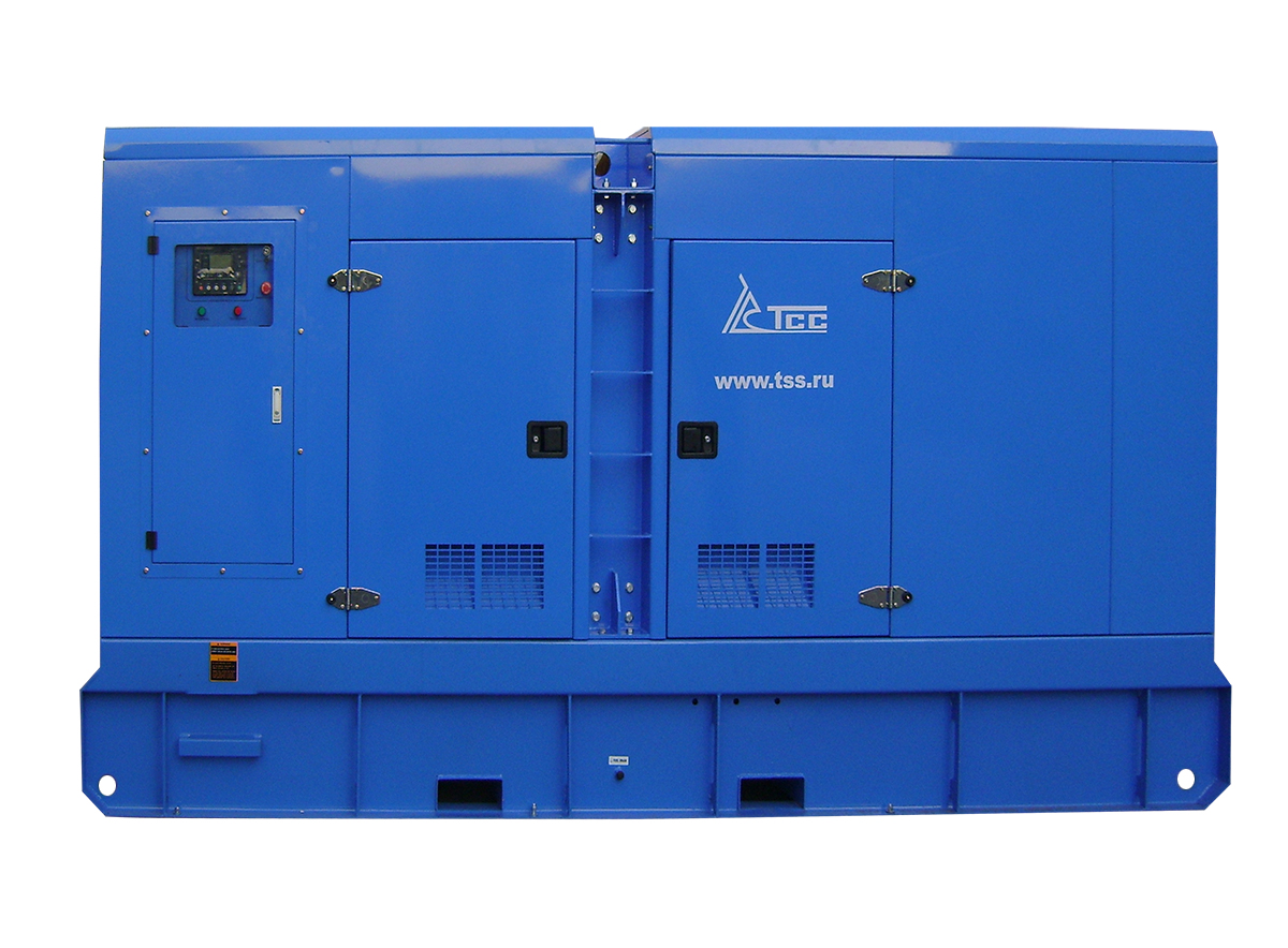 Дизельный генератор ТСС АД-350С-Т400-1РКМ11 в шумозащитном кожухе (350 кВт) 3 фазы