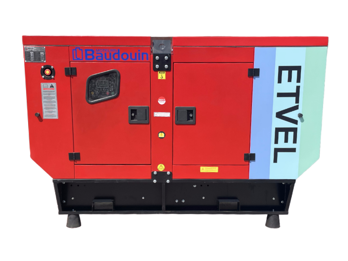 Дизельный генератор ETVEL ED-25B в кожухе с АВР 