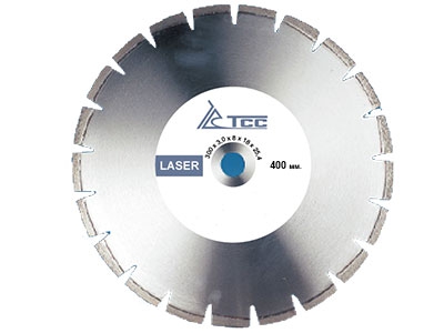 Алмазный диск Д-400 мм, асфальт/бетон (ТСС, standart-класс)