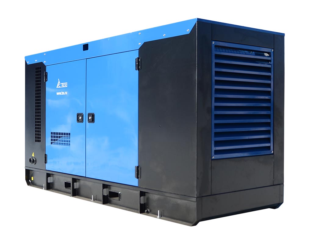 Дизельный генератор ТСС АД-50С-Т400-1РКМ5 в шумозащитном кожухе (50 кВт) 3 фазы