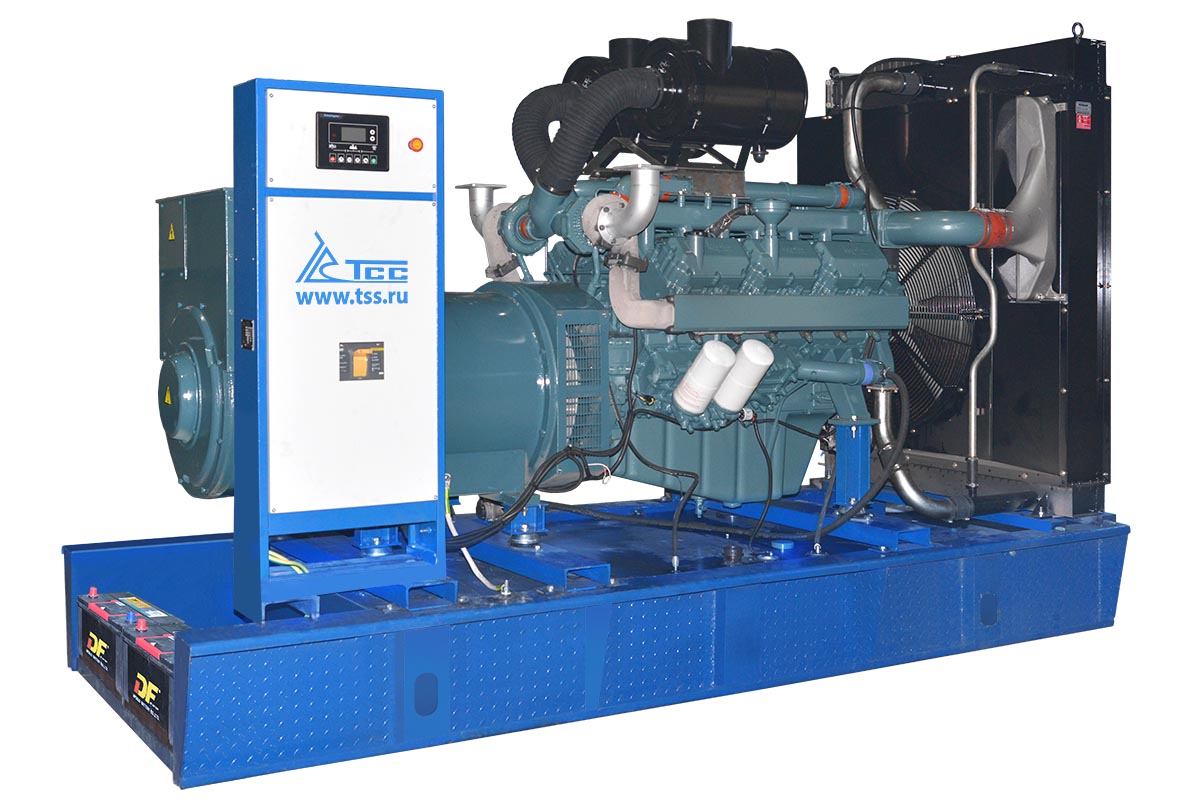 Дизельный генератор ТСС АД-500С-Т400-1РМ17 (P222FE) (500 кВт) 3 фазы