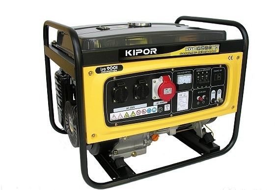 Бензогенератор Kipor KGE6500Х3 (4,8 кВт) 3 фазы